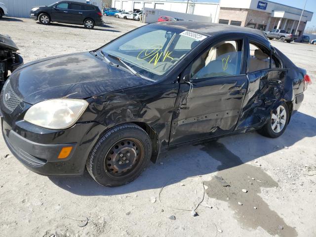 KIA RIO BASE 2007 with VIN KNADE123776250808 - Photo from auction