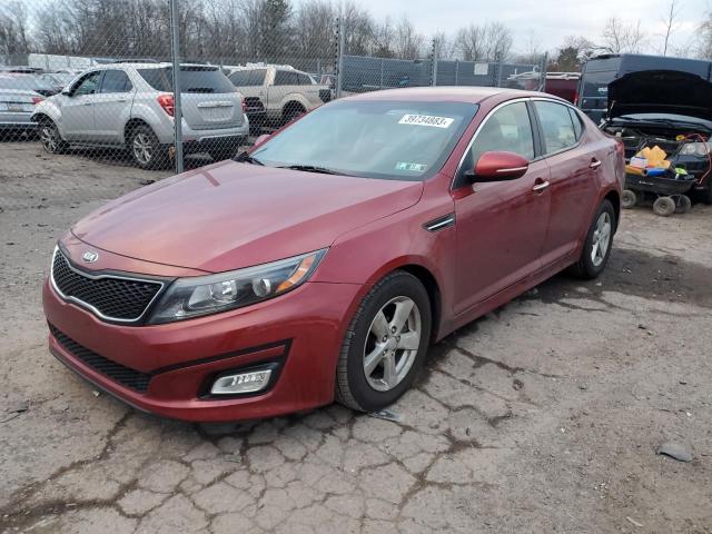 KIA OPTIMA LX 2015 with VIN 5XXGM4A74FG518688 - Photo from auction