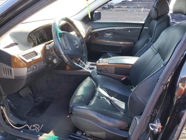 Photo 7 from auction – 2005 BMW 745 LI with VIN WBAGN63505DS60874