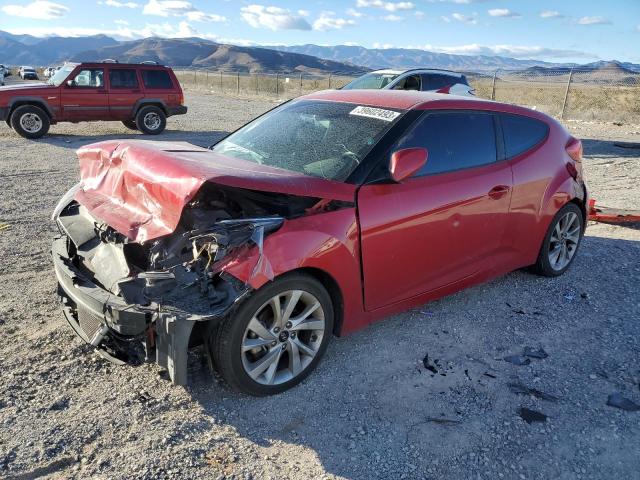 HYUNDAI VELOSTER 2017 with VIN KMHTC6AD9HU306851 - Photo from auction