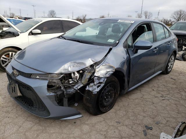 TOYOTA COROLLA LE 2021 with VIN 5YFEPMAE8MP241884 - Photo from auction