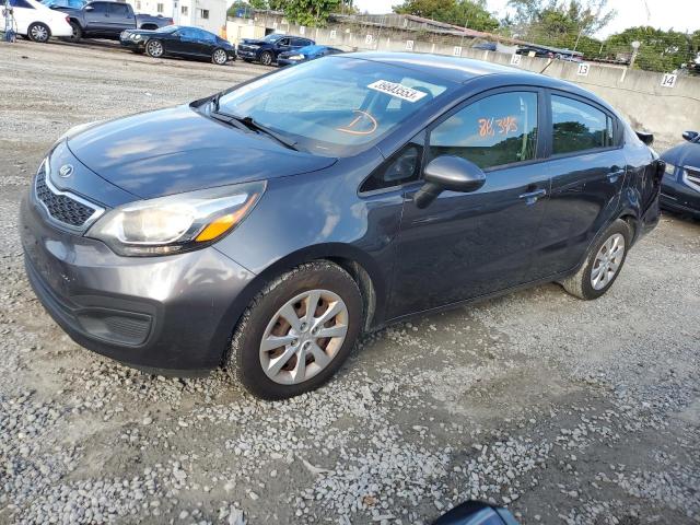 KIA RIO EX 2015 with VIN KNADN4A36F6500461 - Photo from auction