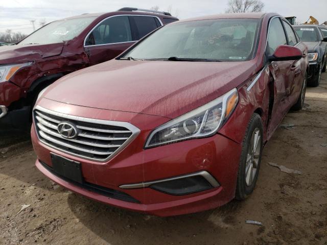 HYUNDAI SONATA SE 2016 with VIN 5NPE24AF4GH378944 - Photo from auction