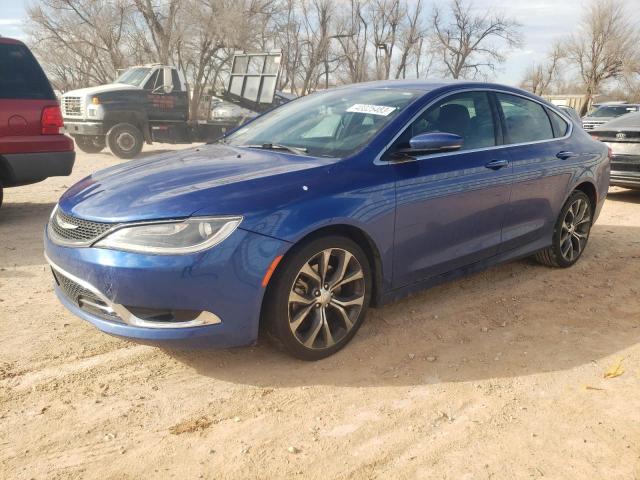 CHRYSLER 200 C 2015 with VIN 1C3CCCCB8FN507456 - Photo from auction
