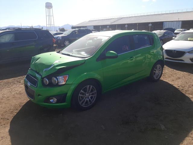 CHEVROLET SONIC LT 2015 with VIN 1G1JC6SH2F4207971 - Photo from auction