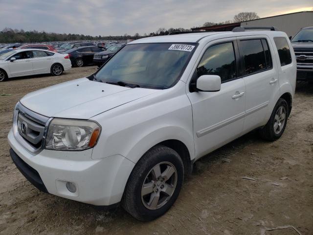 HONDA PILOT EX 2011 with VIN 5FNYF4H46BB048168 - Photo from auction