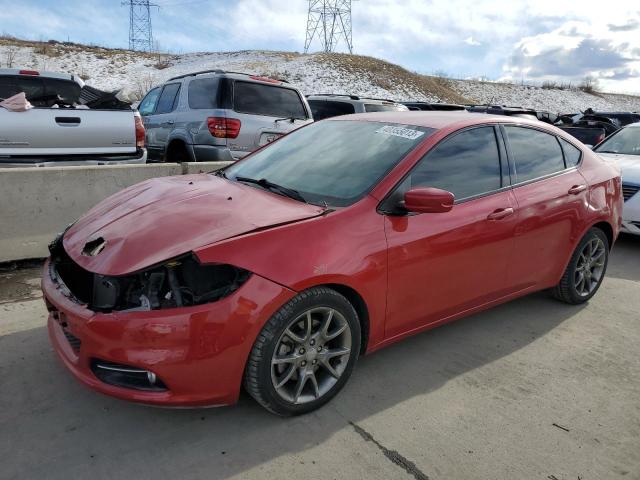 DODGE DART SXT 2014 with VIN 1C3CDFBB1ED719586 - Photo from auction