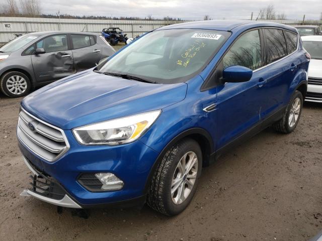 FORD ESCAPE SE 2017 with VIN 1FMCU9GD4HUD85531 - Photo from auction