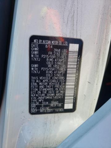 Photo 14 from auction – 2014 NISSAN JUKE S with VIN JN8AF5MR6ET452411