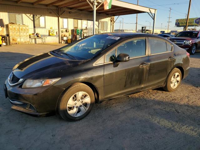 HONDA CIVIC LX 2013 with VIN 19XFB2F5XDE263144 - Photo from auction