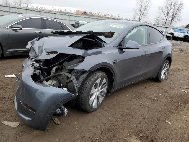 TESLA MODEL Y 2021 with VIN 5YJYGDEE9MF240956 - Photo from auction