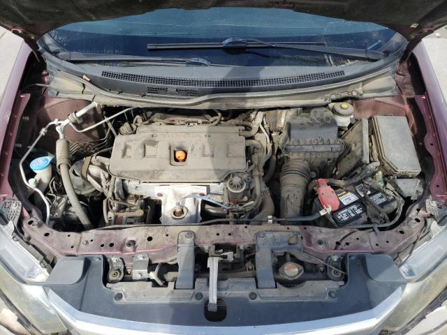 Photo 11 from auction – 2012 HONDA CIVIC LX with VIN 19XFB2F54CE104425