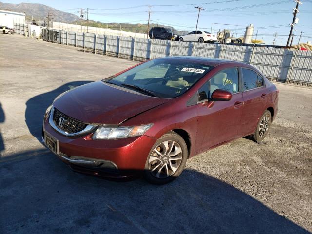 HONDA CIVIC EX 2015 with VIN 2HGFB2F85FH559272 - Photo from auction