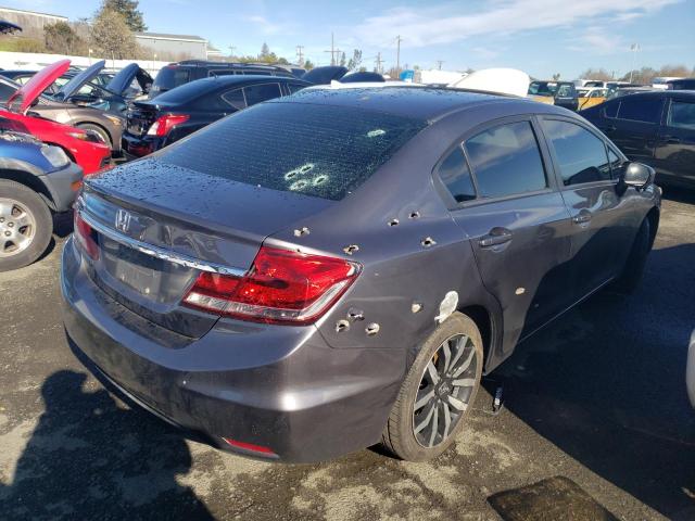 Photo 3 from auction – 2014 HONDA CIVIC EXL with VIN 19XFB2F93EE265581
