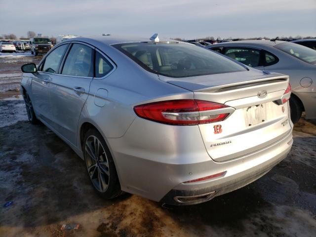 Photo 2 from auction – 2019 FORD FUSION TIT with VIN 3FA6P0D95KR124174
