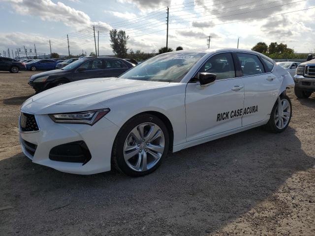 ACURA TLX TECHNO 2022 with VIN 19UUB5F46NA003507 - Photo from auction