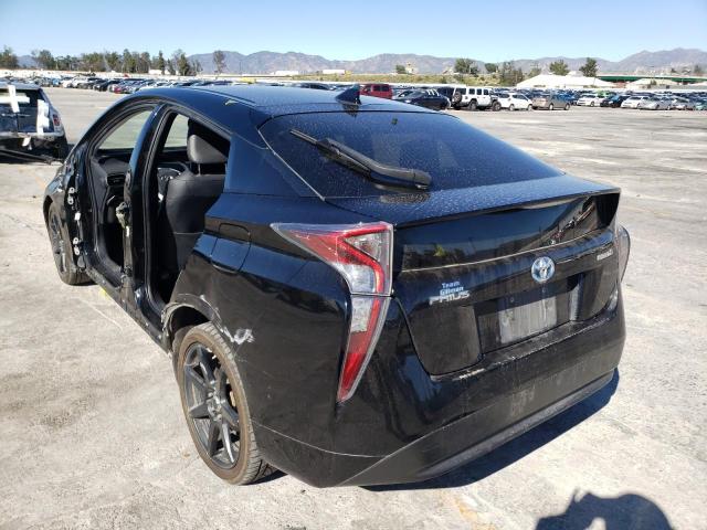 Photo 2 from auction – 2017 TOYOTA PRIUS with VIN JTDKARFU5H3031999