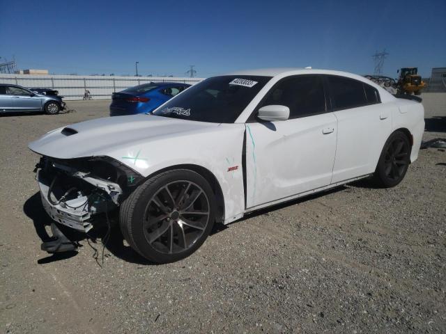 DODGE CHARGER R/ 2018 with VIN 2C3CDXGJ2JH195190 - Photo from auction