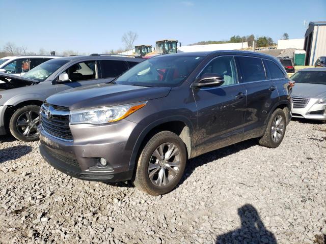 TOYOTA HIGHLANDER 2015 with VIN 5TDKKRFH3FS106100 - Photo from auction