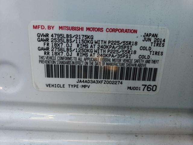 Photo 14 from auction – 2015 MITSUBISHI OUTLANDER with VIN JA4AD3A3XFZ002274
