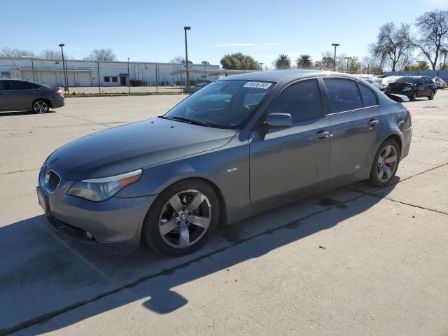 BMW 525 I 2007 with VIN WBANE53597CW67179 - Photo from auction