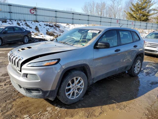 JEEP CHEROKEE S 2014 with VIN 1C4PJMAB7EW210604 - Photo from auction