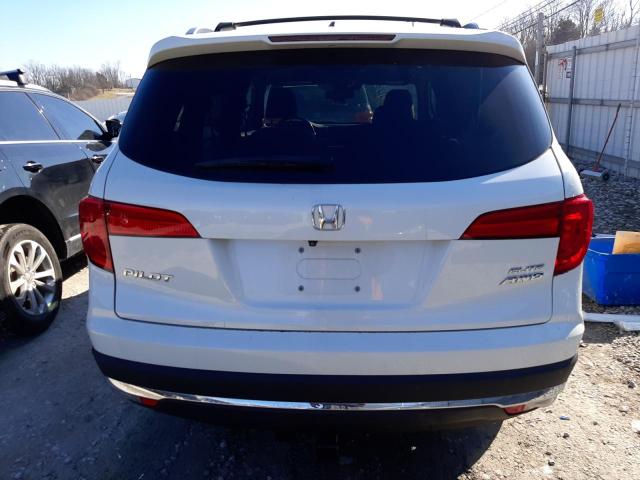 Photo 6 from auction – 2017 HONDA PILOT ELIT with VIN 5FNYF6H04HB082482