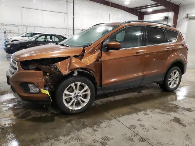 FORD ESCAPE SE 2017 with VIN 1FMCU9G98HUC89266 - Photo from auction