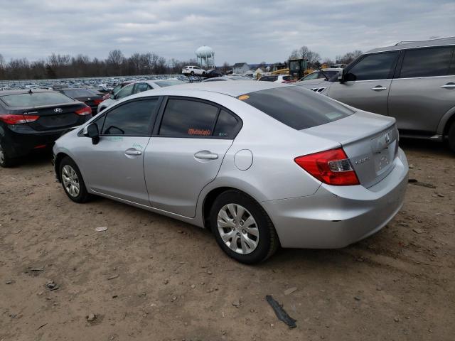 Photo 2 from auction – 2012 HONDA CIVIC LX with VIN 19XFB2F50CE317680
