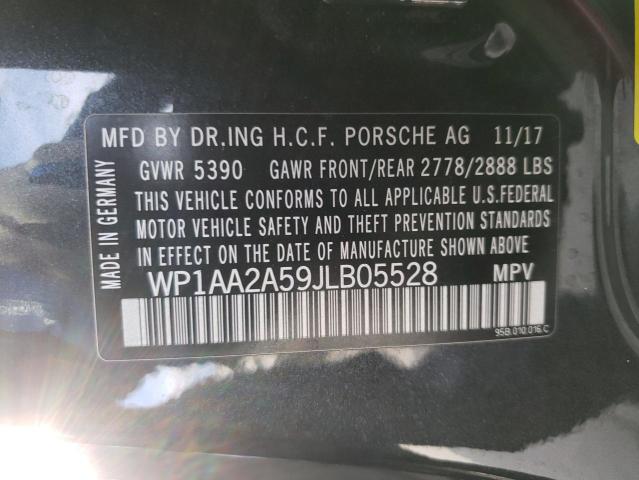 Photo 14 from auction – 2018 PORSCHE MACAN with VIN WP1AA2A59JLB05528