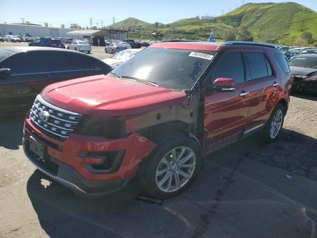 FORD EXPLORER L 2016 with VIN 1FM5K7F81GGA07705 - Photo from auction