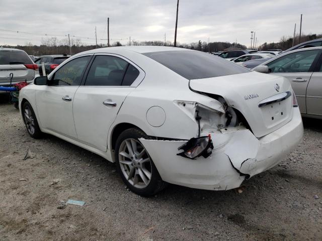 Photo 2 from auction – 2012 NISSAN MAXIMA S with VIN 1N4AA5AP8CC834665