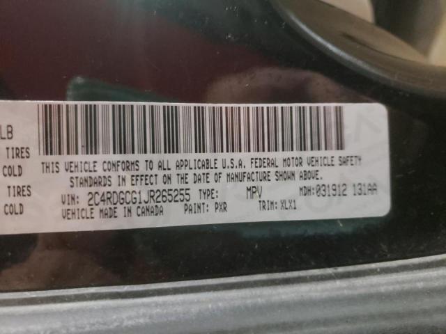 Photo 14 from auction – 2018 DODGE GRAND CARA with VIN 2C4RDGCG1JR265255