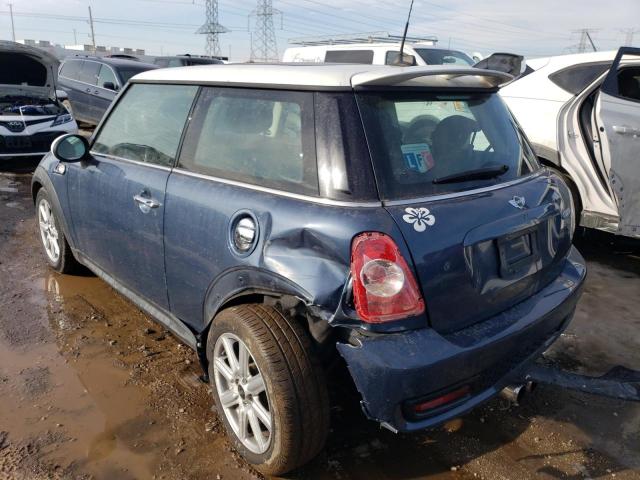Photo 2 from auction – 2011 MINI COOPER S with VIN WMWSV3C59BTY13919