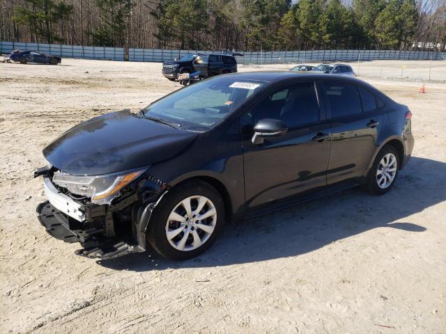 TOYOTA COROLLA LE 2022 with VIN 5YFEPMAE5NP387595 - Photo from auction