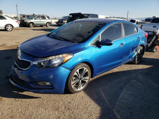 KIA FORTE EX 2015 with VIN KNAFX4A89F5316653 - Photo from auction