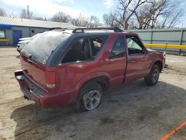 Photo 3 from auction – 2002 CHEVROLET BLAZER with VIN 1GNCS18WX2K169687