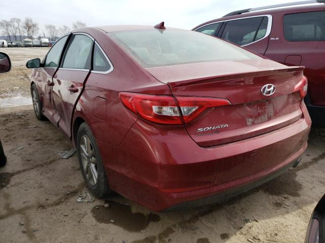 Photo 2 from auction – 2016 HYUNDAI SONATA SE with VIN 5NPE24AF4GH378944
