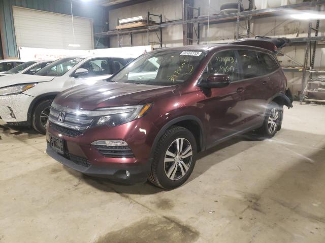 Photo 1 from auction – 2017 HONDA PILOT EXL with VIN 5FNYF6H53HB059030
