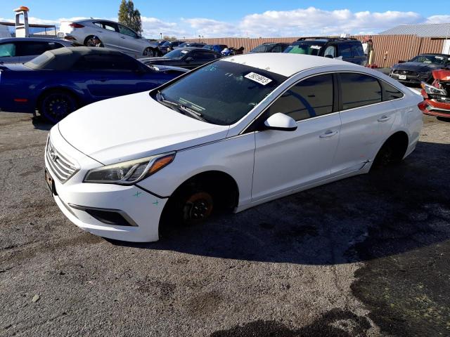 HYUNDAI SONATA SE 2016 with VIN 5NPE24AFXGH268450 - Photo from auction
