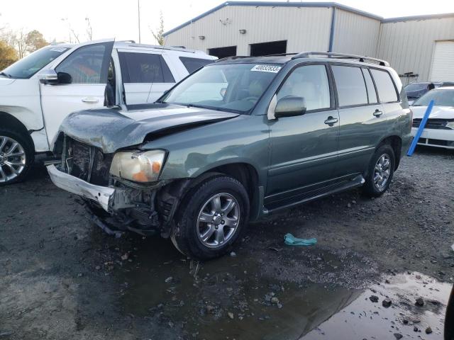 TOYOTA HIGHLANDER 2005 with VIN JTEDP21A650088992 - Photo from auction