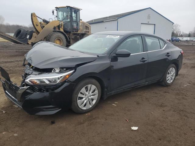 NISSAN SENTRA S 2022 with VIN 3N1AB8BVXNY283013 - Photo from auction