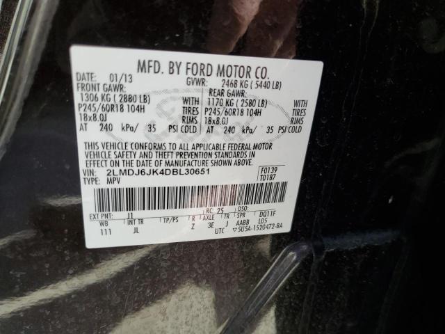 Photo 14 from auction – 2013 LINCOLN MKX with VIN 2LMDJ6JK4DBL30651