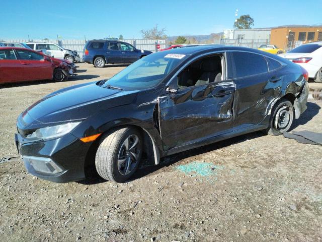 HONDA CIVIC LX 2019 with VIN 2HGFC2F61KH522080 - Photo from auction