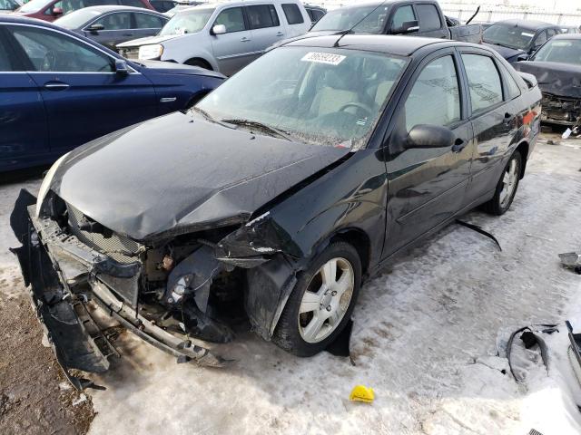 FORD FOCUS ZX4 2007 with VIN 1FAHP34N57W331823 - Photo from auction
