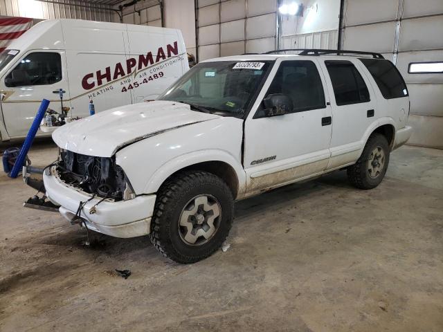 CHEVROLET BLAZER 2002 with VIN 1GNDT13W02K159954 - Photo from auction