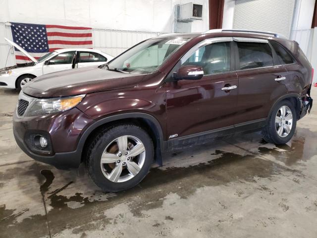 KIA SORENTO EX 2013 with VIN 5XYKUCA64DG365251 - Photo from auction