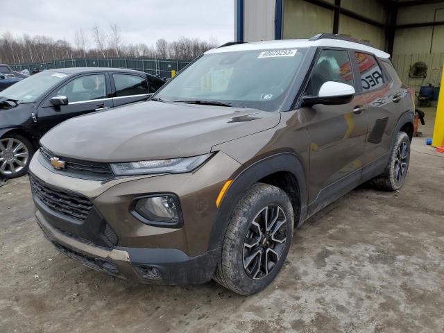 CHEVROLET TRAILBLAZE 2021 with VIN KL79MSSL8MB121641 - Photo from auction