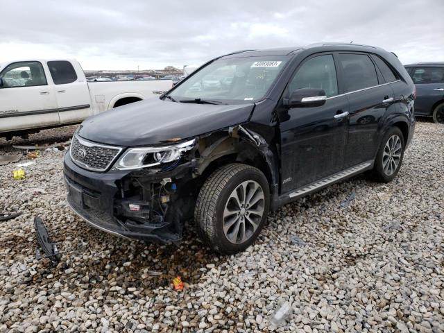 KIA SORENTO SX 2014 with VIN 5XYKWDA73EG440919 - Photo from auction