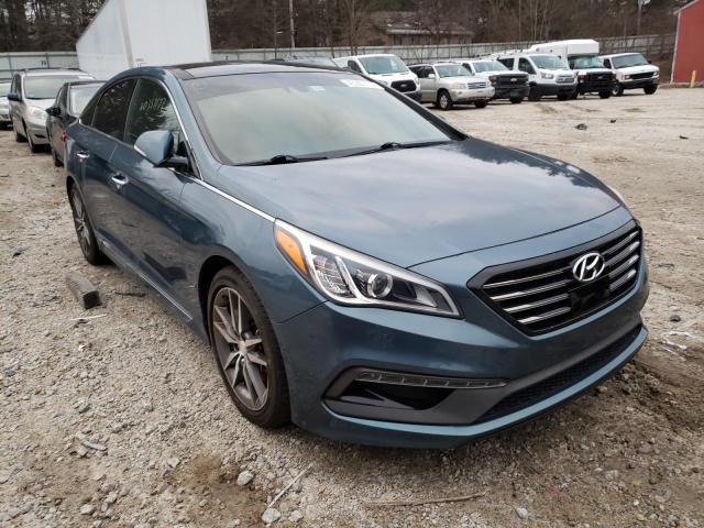 Photo 4 from auction – 2015 HYUNDAI SONATA SPO with VIN 5NPE34AB5FH045600